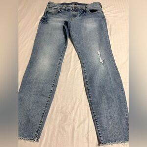 Kut from the Kloth Light Blue Ankle Skinny Jeans